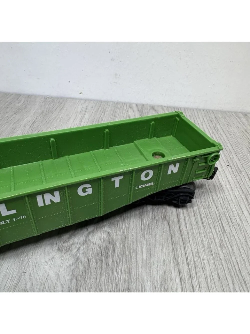 Lionel Open Gondola Car O-27 Burlington 9140 BLT 1-70
